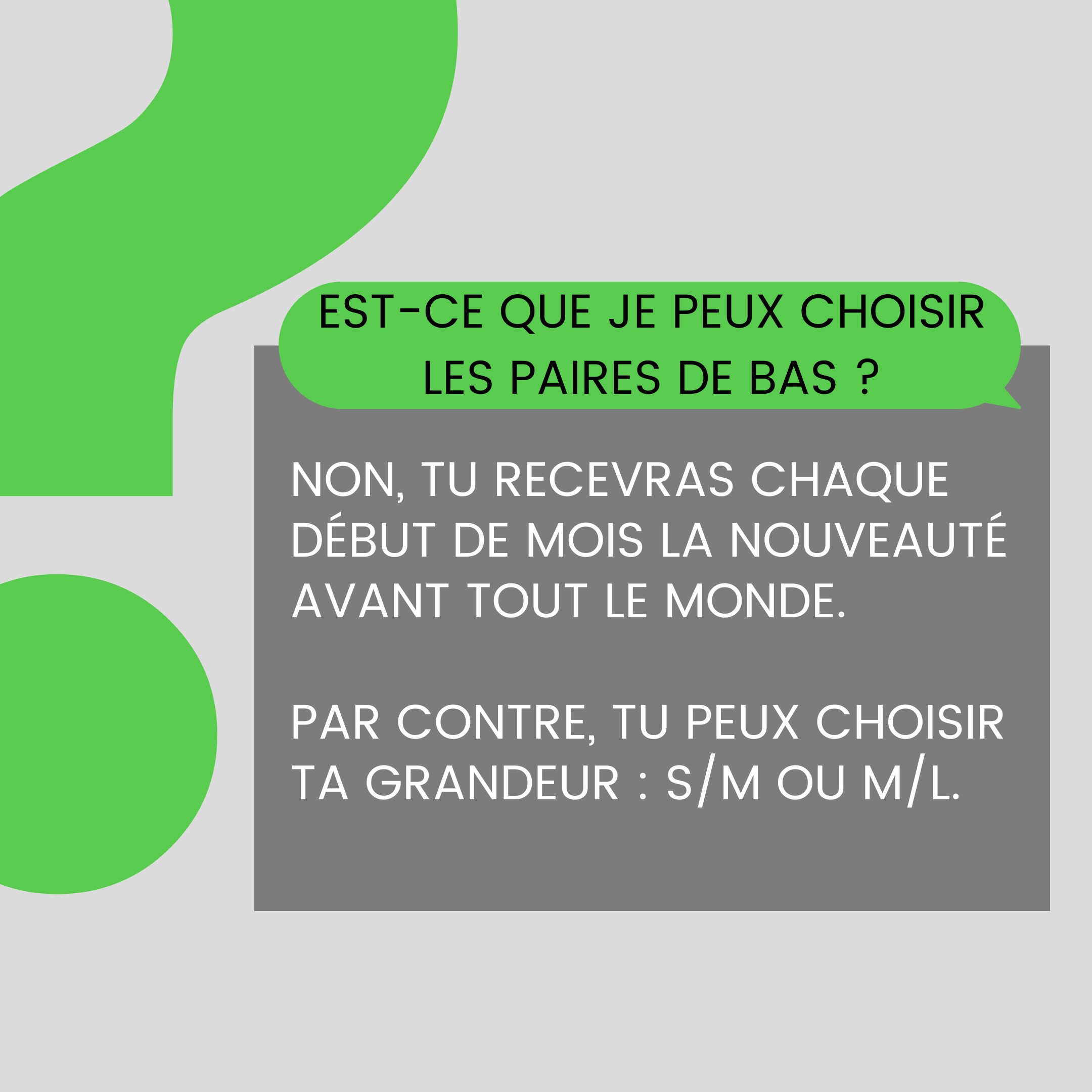 Abonnement Mensuel - chaussette en bambou