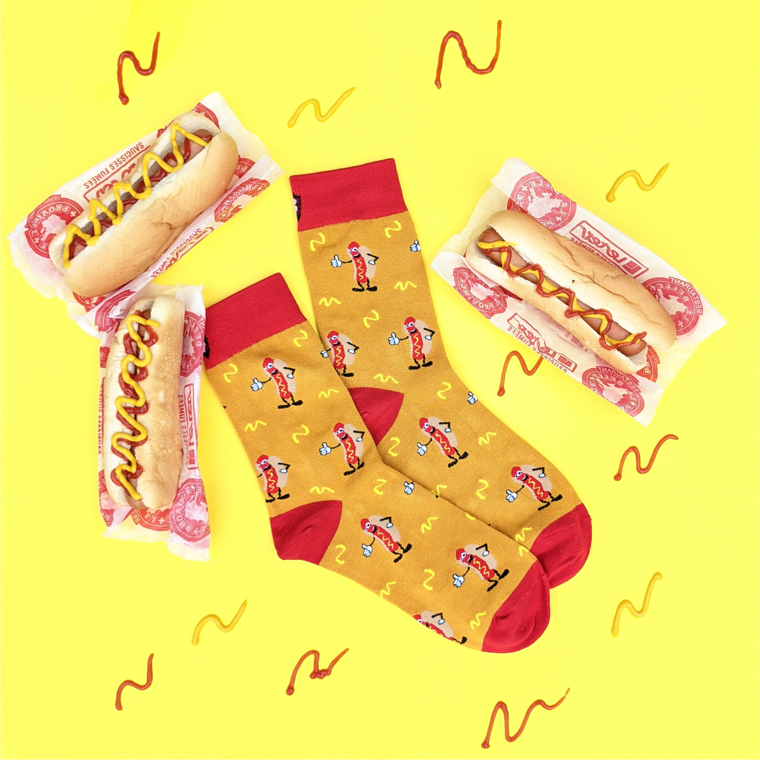 Ensemble Le Gourmand - Chaussette en bambou