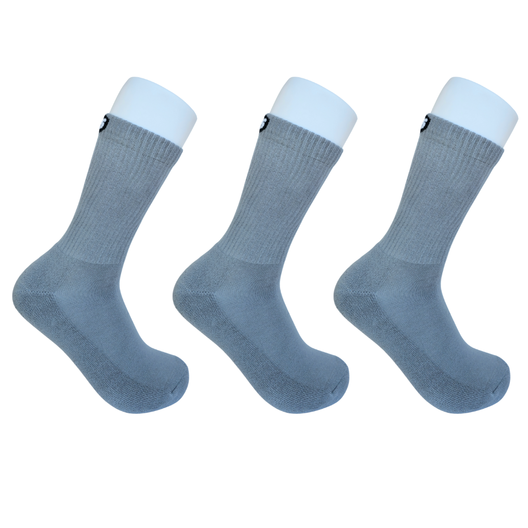 3 paires de chaussette en bambou - Graphite