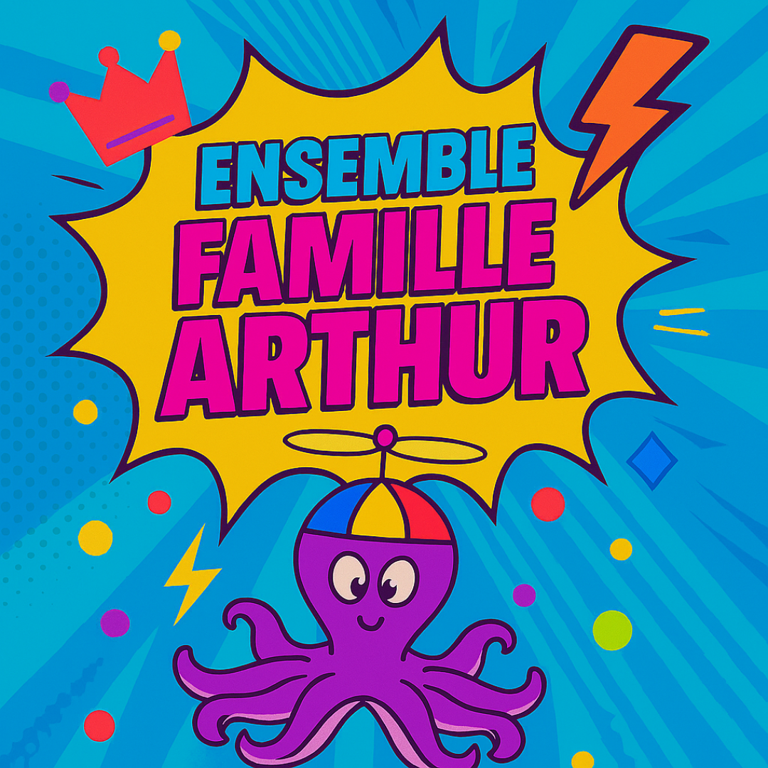 Ensemble famille chaussette en bambou - Arthur