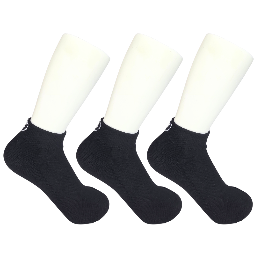 3 paires de chaussette COURTES en bambou  - Onyx