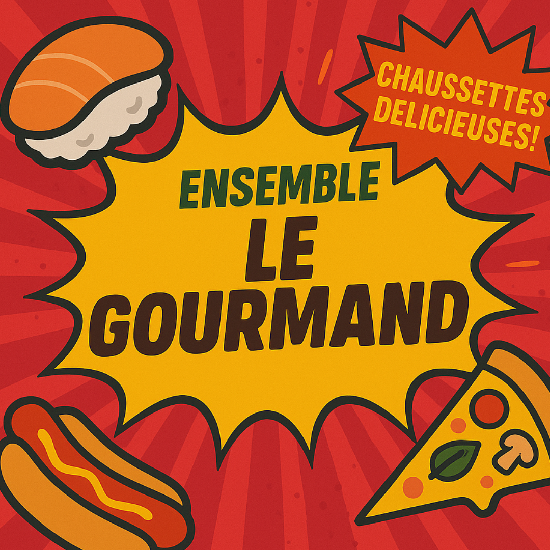Ensemble Le Gourmand - Chaussette en bambou