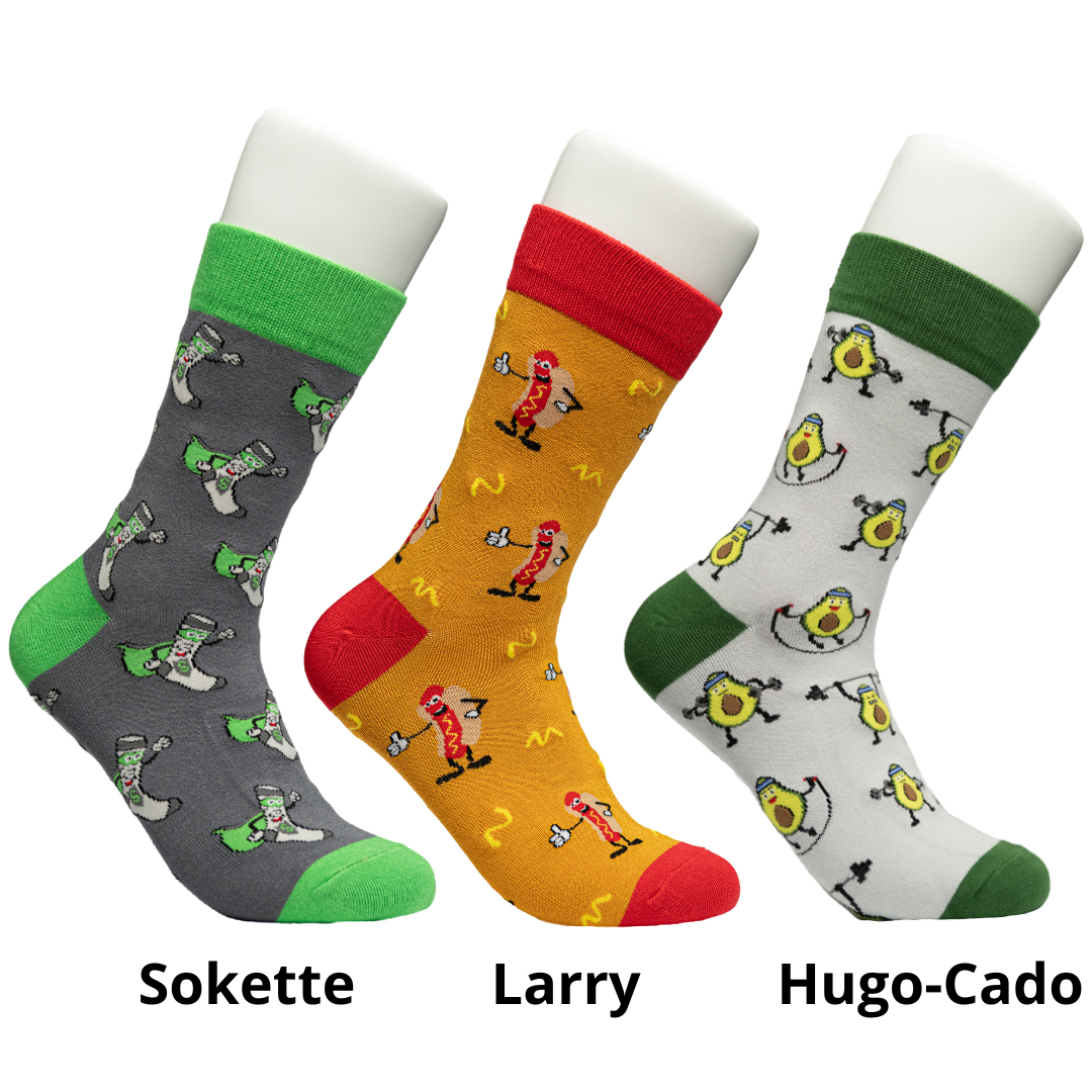 Ensemble super Papa - chaussette en bambou